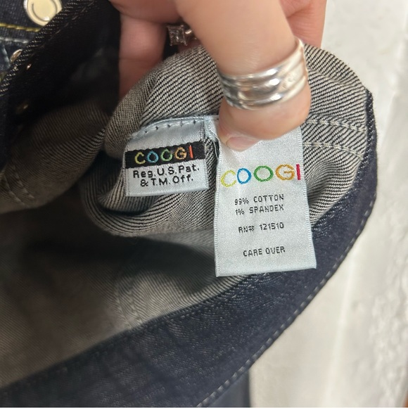 COOGI | Cropped Embellished Denim Jacket - Picture 6 of 16